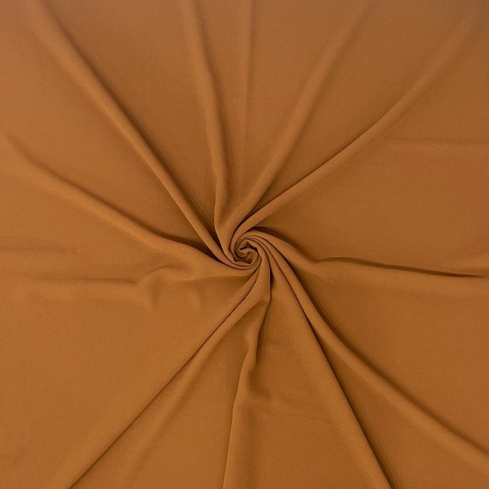 Classy Int georgette hijab in Burnt Orange