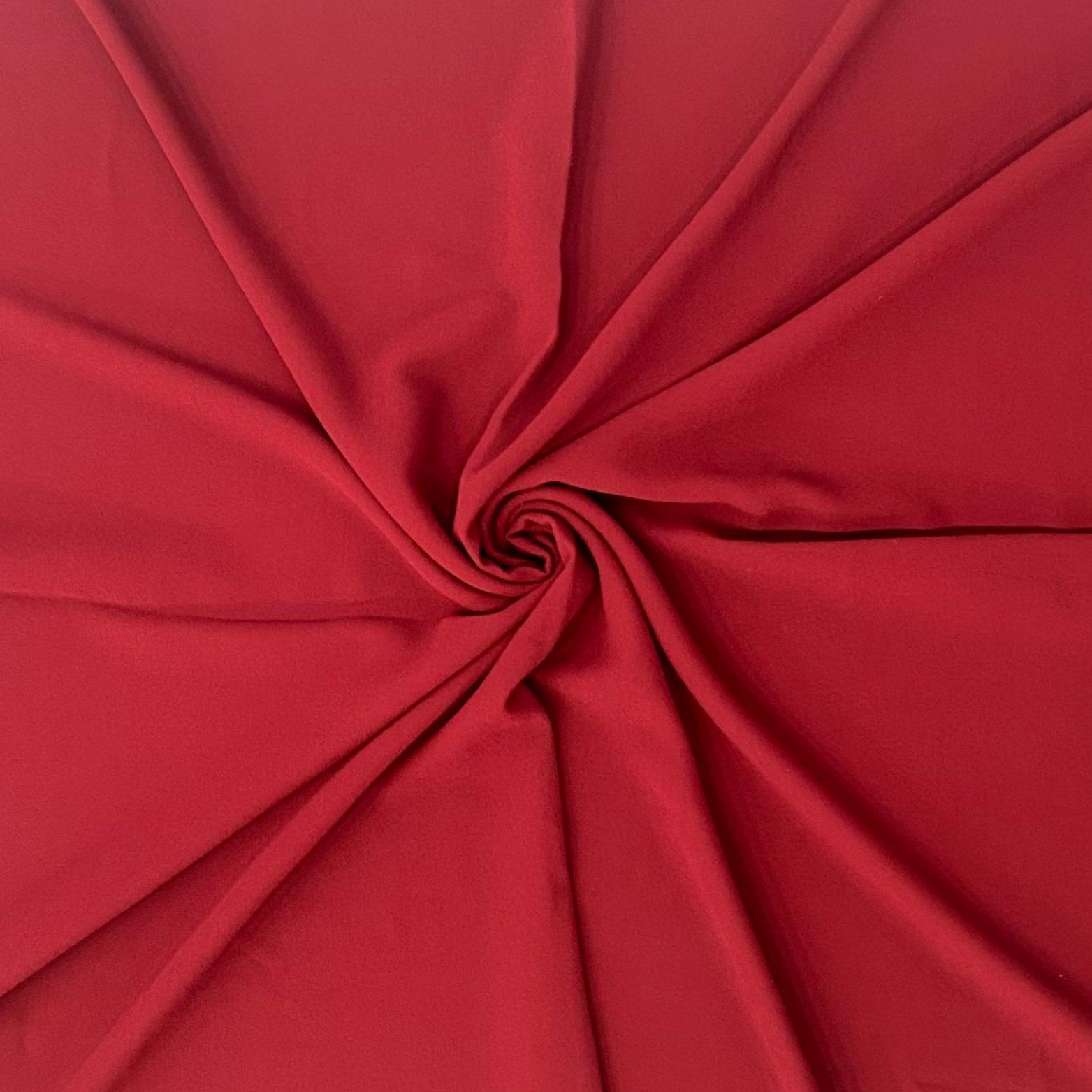 Classy Int georgette hijab in Crimson Red