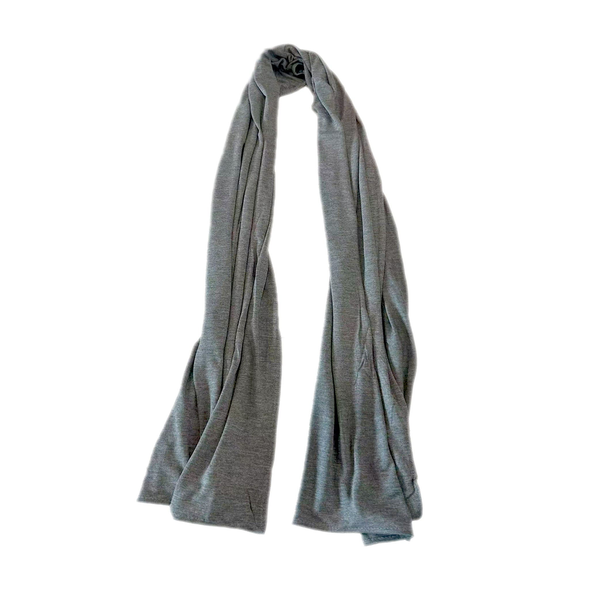Classy Int jersey hijab in Heather Gray
