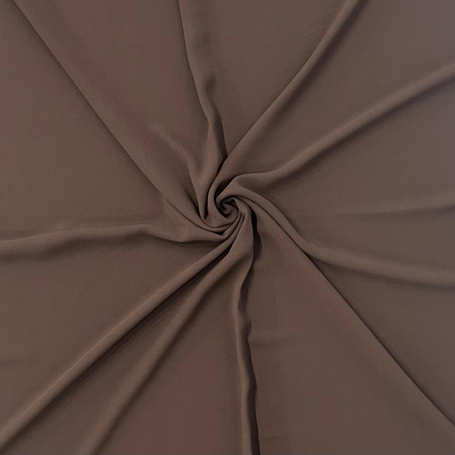 Classy Int georgette hijab in Mocha Brown