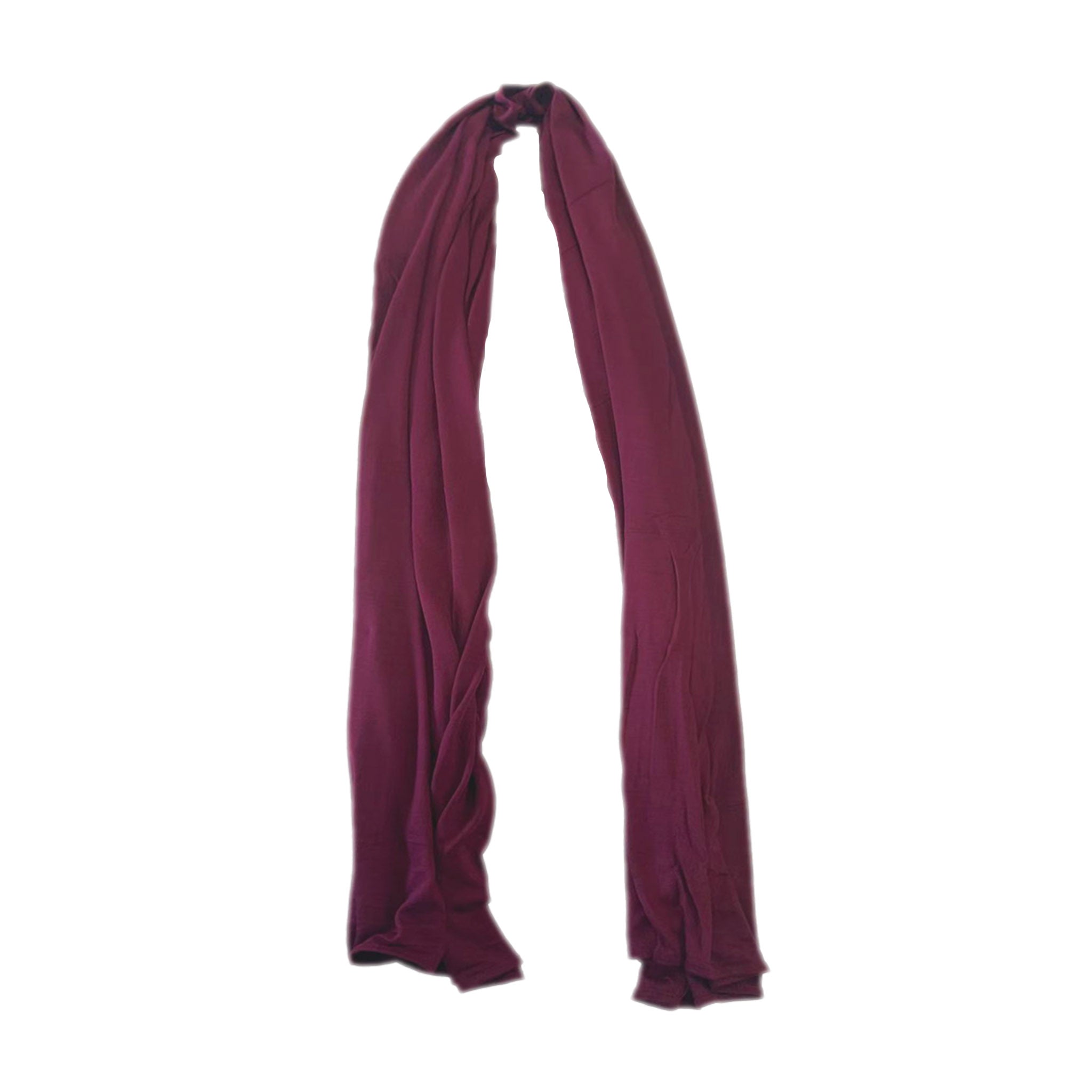 Classy Int jersey hijab in Mulberry Wine