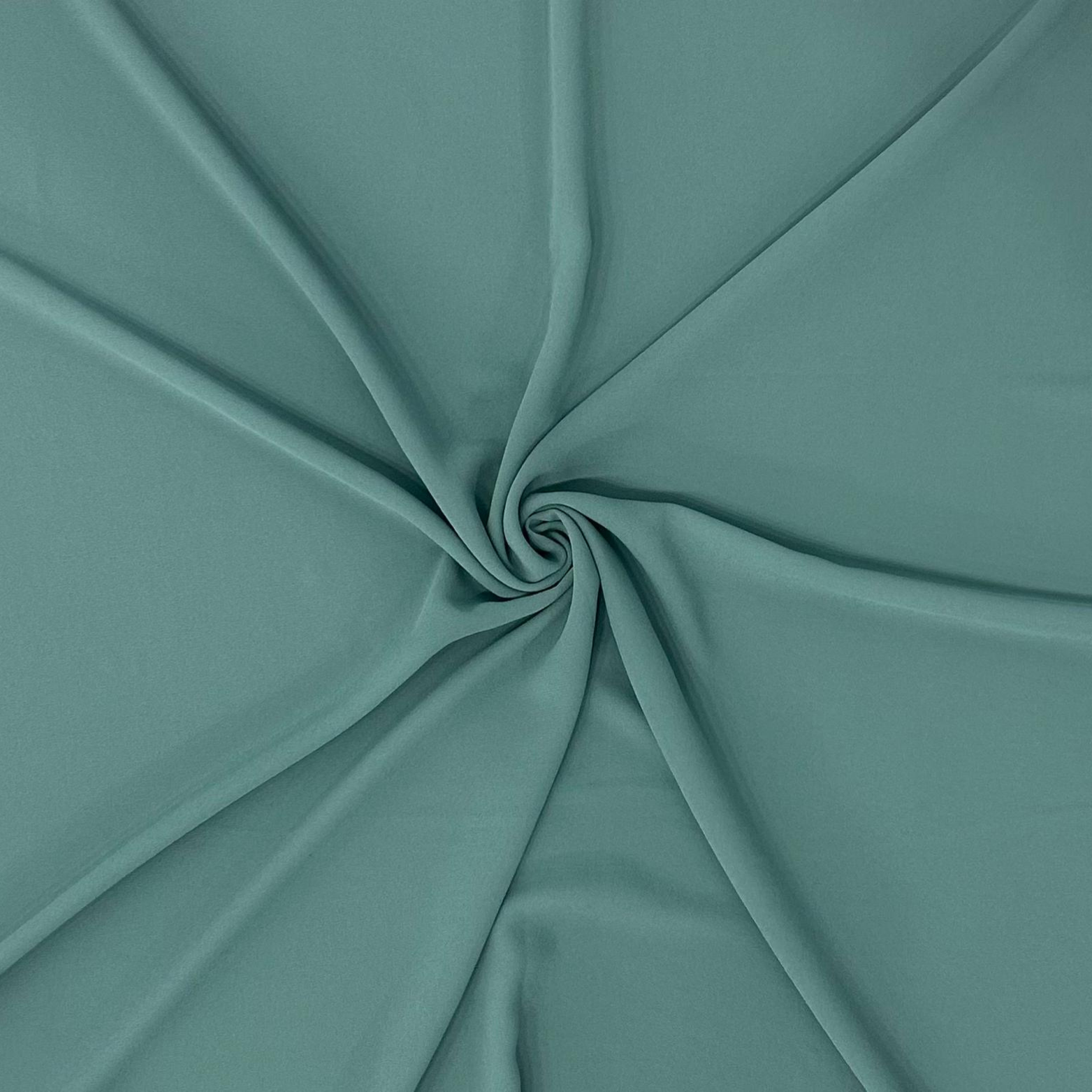 Classy Int georgette hijab in Muted Teal