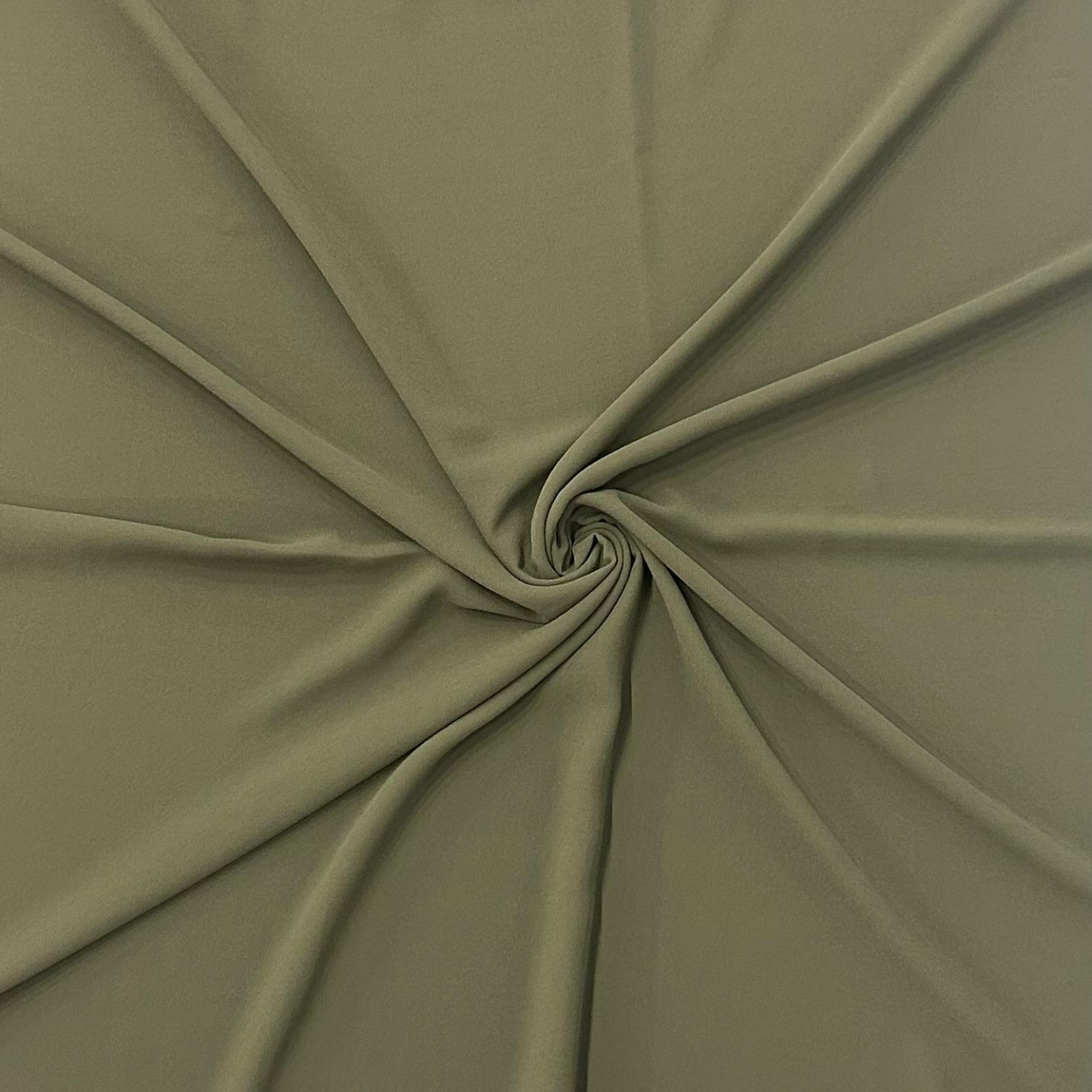 Classy Int georgette hijab in Olive Khaki