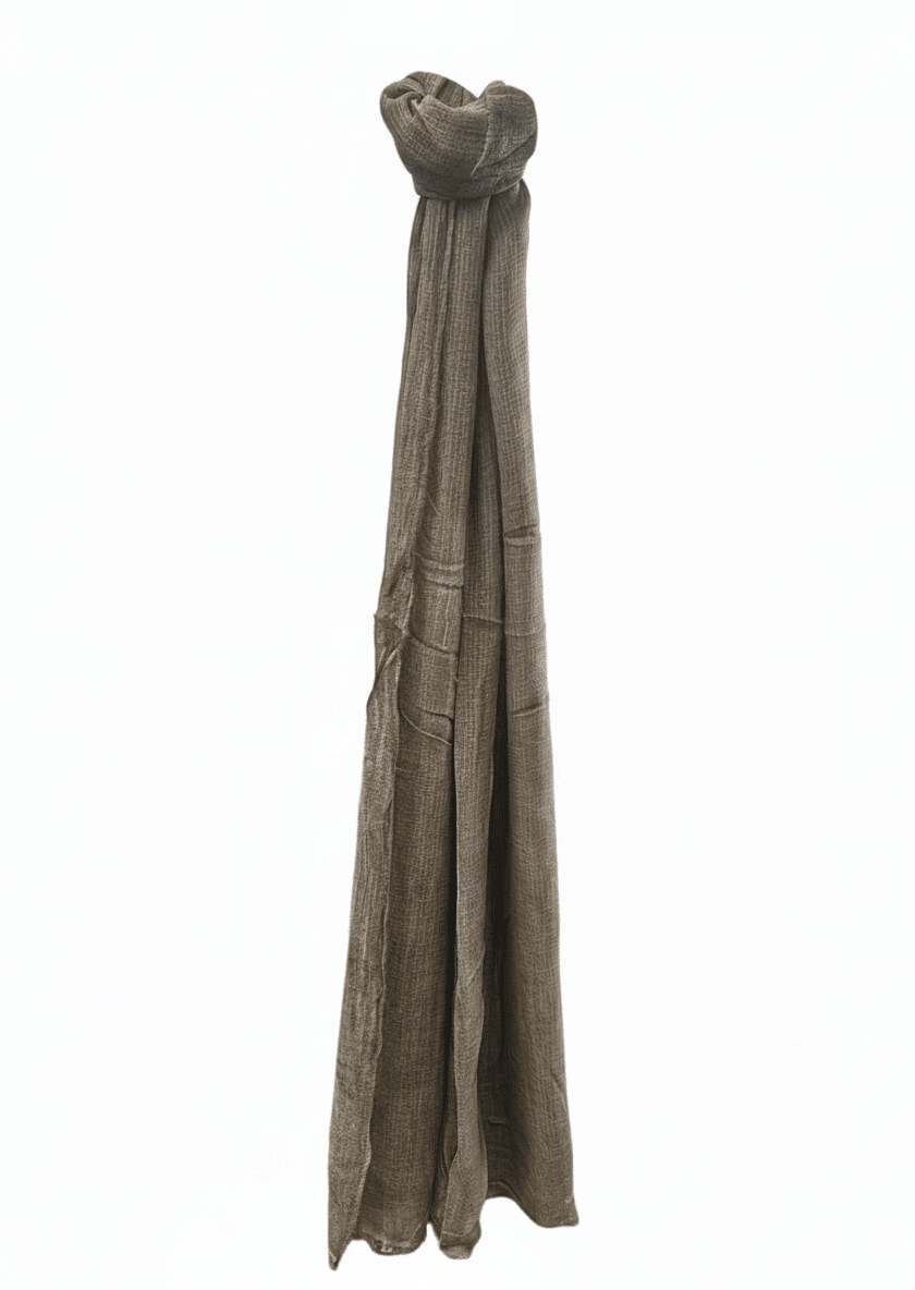 Taylindi Hijab -Zara in Muted Olive Brown | Classy Int.