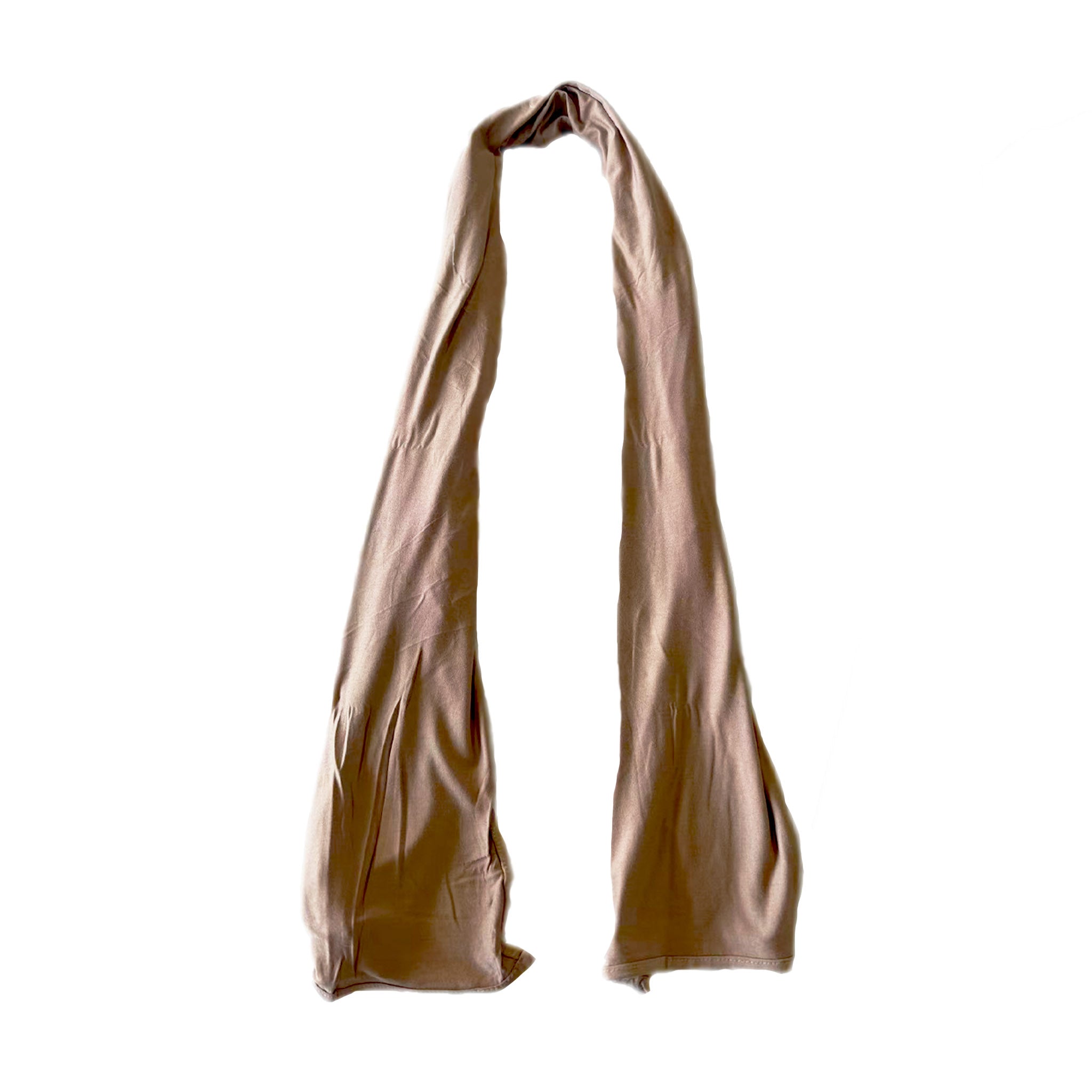Classy Int jersey hijab in Warm Taupe